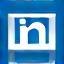 LinkedIn icon.